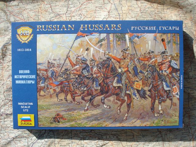 Zvezda 8055 RUSSIAN HUSSARS 1812 - 1814